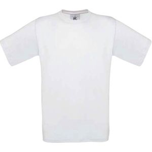 T-shirt Kind 9/11 Y (9/11 ans) B&C Ronde hals Korte mouw White 100% Katoen