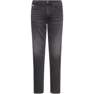 Calvin Klein Jeans Heren Slim Taper Hearst Grey Jean LV04RD702G Jeans, Grijs (Hearst Grey), 28W/30L, Grijs (Hearst Grey), 28W / 30L