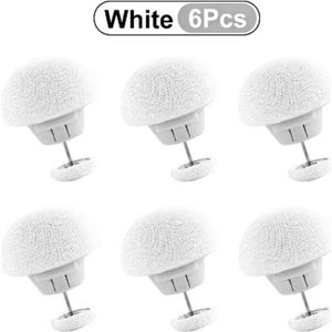 Dekbedclips - WIT - 6 STUKS - knijpers - dekbed clips - dekbed klemmen -