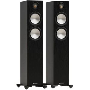 Monitor Audio Brons 300 7G Passieve Vloerstaande Speaker - Zwart (Per paar