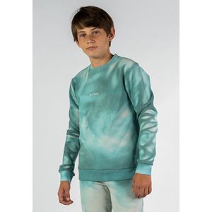 SEA'SONS - Kleurveranderend - Sweater - Groen Grijs - Maat 176 (SEASONS - Kleur veranderend)