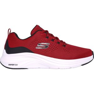 Skechers Vapor Foam Heren Instappers - Rood/Zwart - Maat 45