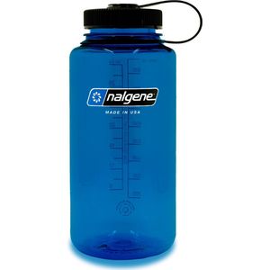 Nalgene Wide-Mouth Bottle - drinkfles - 32oz - BPA free - SUSTAIN - Slate Blue