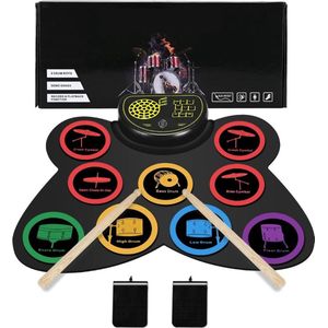 Equivera Kinder Drumstel - Drumstel voor Kinderen - Muziekinstrumenten - Kinderspeelgoed - Speelgoed Drumstel - Kinder Trommel - Kinder Drumstel Speelgoed - Kinderdrumstel - Peuter Drumstel - Cadeautip voor uw kind!