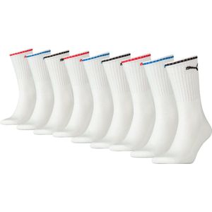 BOXERS 9 PACK Puma Sportsokken Tennissokken Crew Sokken Gestreepte Tennissokken Unisex