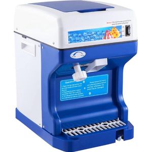 Professionele Ice Crusher – Ijscrusher – Electrisch – Blender – Ijsvergruizer – Ijsmaler – Slush Maker – Slush Puppy Maker – 120KG Per Uur – 250W – Blauw