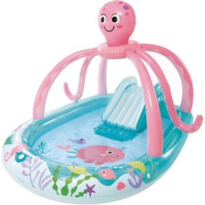 Intex Opblaasbaar speelzwembad - Vriendelijke Octopus (234x183x150cm)