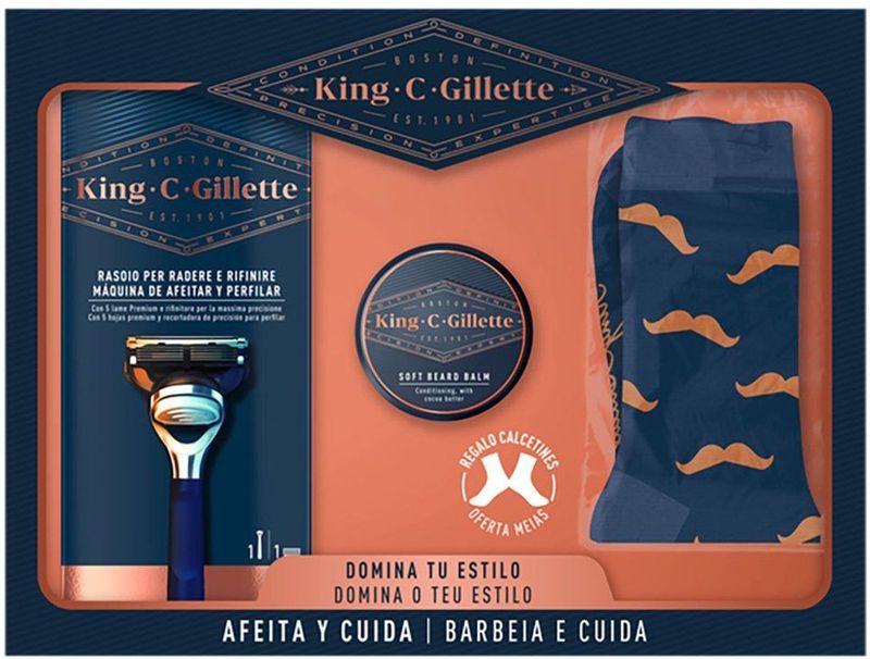 Gillette - Neck Razor Pack - Scheermesjes - Blauw - 2 Stukken