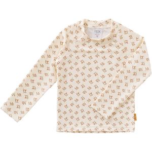 Fresk - Olive - UV T-shirt met Lange Mouwen - Beige