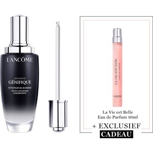 Lancôme Advanced Génifique Serum + Cadeau - Advanced Génifique Serum 100ml & La Vie Est Belle 10ml Cadeau - Serum & Parfum - Totaal 110ml