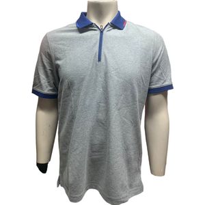 Puma - BMW MMS zip polo - Polo - Mannen - Grijs/Blauw/Rood - Maat M