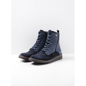 Wolky Veterschoenen Wagga Wagga blauw suede