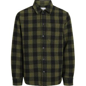 JACK&JONES - JJZAC HEAVY BRUSHED OVERSHIRT LS PLS - Heren - Overhemden