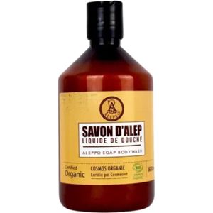 Alepeo Aleppo DoucheGel | 5% Laurier | Biologisch | Natuurlijk | Traditioneel Gemaakt | Geschikt voor de Gevoelige Huid |