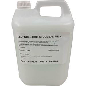 Romana Products Stoombadmelk - Lavendel 5L - Verfrissende Geur voor Stoombaden
