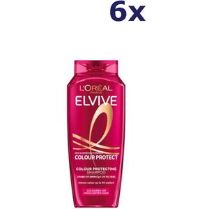 6x L'Oreal Elvive Haircare Colour Protect Shampoo 700Ml Grote fles