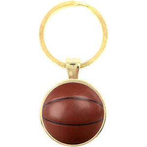 Sleutelhanger Glas - Basketbal