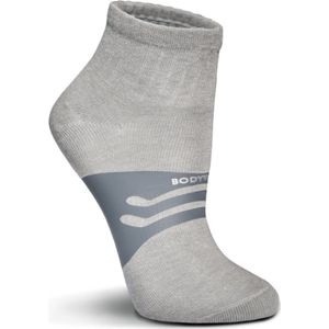 Bodyvine Platvoet Sokken - Ondersteunende Compressiesok van Bamboe - M - Grijs