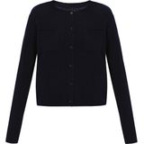 DreiMaster - Classic - Gebreid Vest - Navy