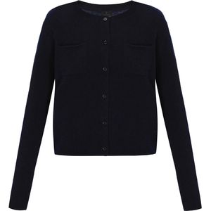 DreiMaster - Classic - Gebreid Vest - Navy