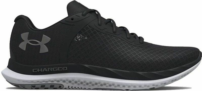 Under Armour Charged Breeze - Loopschoenen - Lichtgewicht Ademend Mesh Bovenwerk - Zwart
