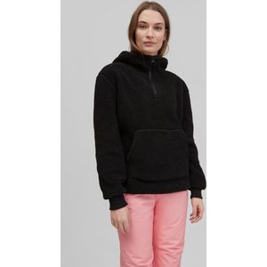 O'Neill Fleeces Women Americana Hooded Sherpa Black Out - A M - Black Out - A 70% Polyester, 30% Gerecycled Polyester
