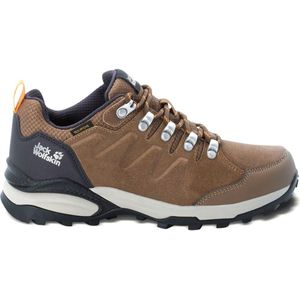 Jack Wolfskin - Refugio Texapore Low - Wandelschoenen - Grijs - Suèdeleer