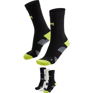 Xtreme - Fiets sokken - Multi Black - 3-Pack - 35-38