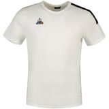 Le Coq Sportif Presentation Bicolore N°1 T-shirt Met Korte Mouwen Wit L Man