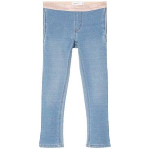 Name It Bibi Denim Toras 2468 Broek Blauw 2 Months Meisjes