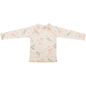 Ducksday - UV-werend Zwemshirt lange mouw voor kinderen - unisex - Waikiki - 158/164
