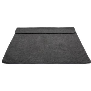 Lamswollen Deken Plaid XXL 200x240cm 2-persoons Lits Jumeaux - 100% Australische Merino Lams Scheerwol 450 g/m² Woolmark-certificaat – Amethyst Antraciet – ZACHT en WARM – Wasbaar en Antiallergisch