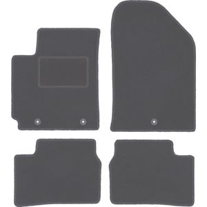 Grafiet automatten voor: Kia Picanto II JE hatchback (2011-2017)