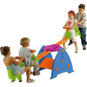 Feber Double See Saw Wip 360 graden draaibaar voor 4 kinderen