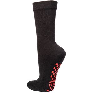 Anti slip sokken | antibacterieel | zonder knellende boord | naadloze teensectie | welness sokken extra wijd | maat 47-50