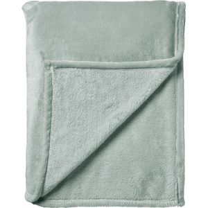 Dutch Decor - BILLY - Plaid - 150x200 cm - Flannel Fleece - Lichtgroen