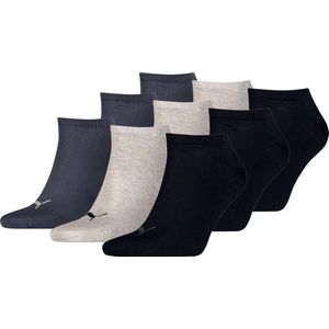 SOKKEN 9 paar Puma sneaker onzichtbare sokken maat. 35 - 49 Unisex sokken voor dames en heren