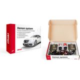 AMiO - HID Xenon H7 Verlichtingsset - IJsblauw - Metalen Ballasten - Digitale AC