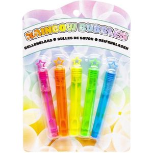 Lg-imports Bellenblaas Rainbow Bubbles Junior 10 Cm 5-delig