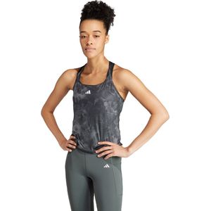 adidas Performance Train Essentials AOP Flower Tie-Dye Tanktop - Dames - Grijs- S