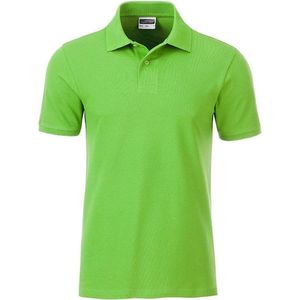 James and Nicholson Heren Basis Polo (Kalk groen)