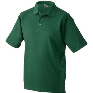 James and Nicholson Heren Medium Pique Polo (Donkergroen)