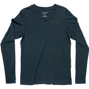 Devold Of Norway - Premium T-shirt - Blauw - Lange Mouwen - Vrouw