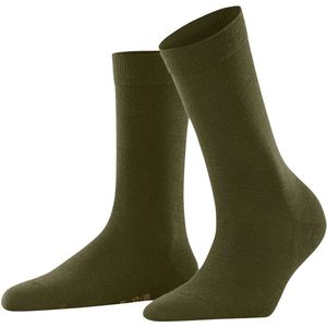 FALKE - Softmerino W - Dames Sokken - Groen Artichoke - 1 Paar