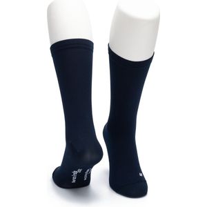 WeirdoSox - Compressie sokken - Kuit hoogte - Steunkousen voor vrouwen en mannen - 1 paar - Marine 43/46 - Ideaal als compressiekousen hardlopen - compressiekousen vliegtuig