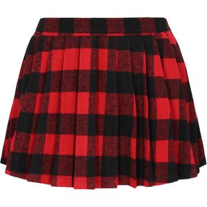 myMo - Mymo Rocks - Geruite Minirok - Plooirok