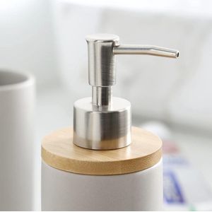 400ml Keramische Vloeibare Zeepdispenser - ideaal voor Keuken en Badkamer - Hervulbaar