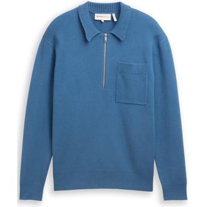 Tom Tailor Denim Relaxed fit gebreide trui met polokraag