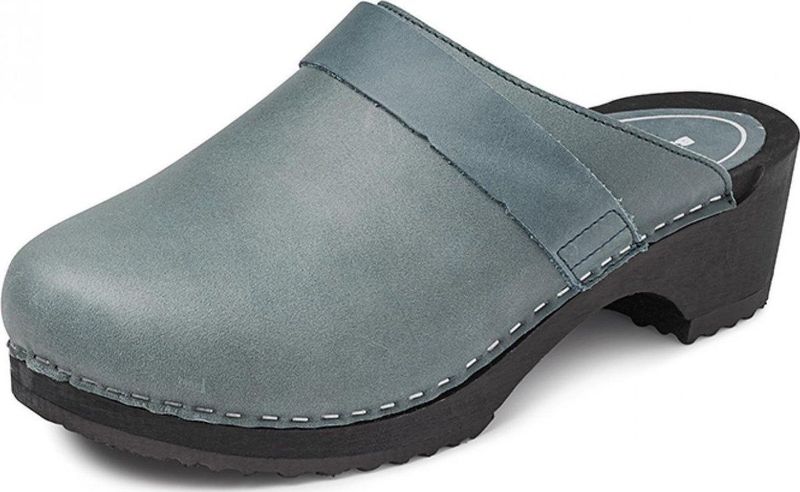 BigHorn - 6006 - Medische Klompen - Turquoise - Leer