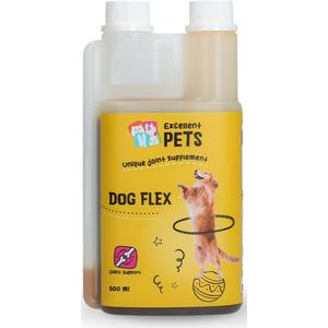 Excellent Dog Flex - Verstevigt de pezen, banden en ondersteunt het behoud van kraakbeen - Geschikt voor honden - 500 ml